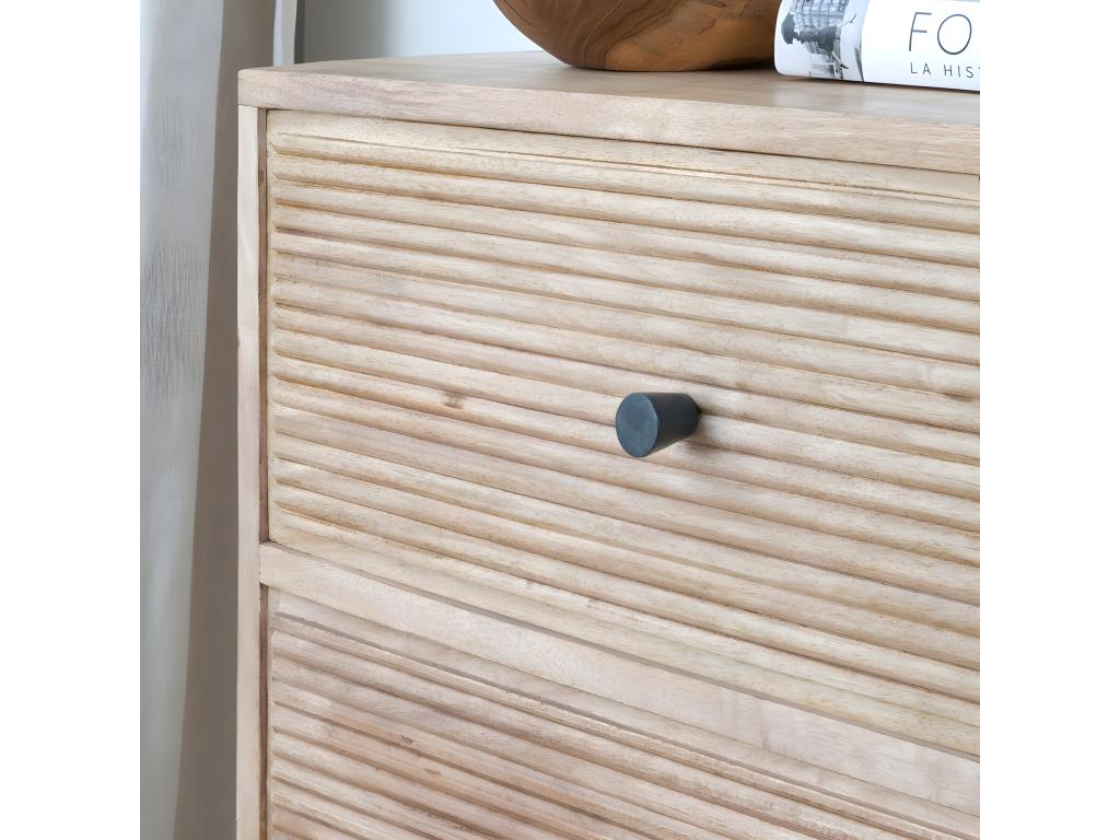 Chiffonnier madera Cosymeub naturel 60x107 GWBL43915