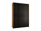 ARMOIRE Luxameub 10 À PORTES COULISSANTES 235.2/180/45 3 portes LXWO80780