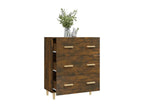 Buffet Chêne fumé 70x34x90 cm Bois d'ingénierie YPPS25656
