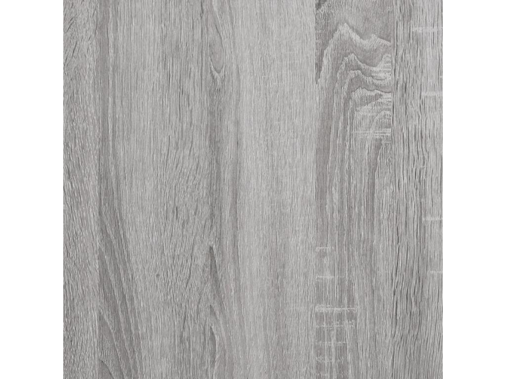 Banc de rangement Cosymeub gris 82x42x46 cm bois d'ingénierie JFTB01885