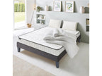 Artigeo - Pack Prêt à dormir CRISTAL 90x200 cm - Matelas Mémoire de forme Sommier Bois Accessoires MVQY92450