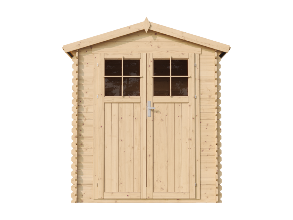 Abri de jardin en bois - I186xL196xH218 cm/ 2.82 m2 - Cosymeub M320F VVMF15537