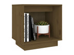 Tables de chevet 2pcs Marron miel 40x30x40cm Bois de pin solide USSY26997