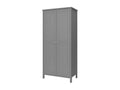 Troms armoire de rangement 4 portes gris. EYNM22522