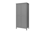Troms armoire de rangement 4 portes gris. EYNM22522