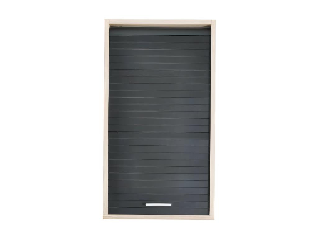 Meuble de rangement de cuisine M Chêne/Noir - Cosymeub CTMF26283