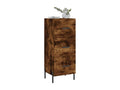 Buffet Chêne fumé 34,5x34x90 cm Bois d'ingénierie APKL26246
