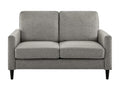 Kaci - Canapé 2 places en gris lin IDWE46127
