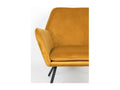 Cosymeub - Fauteuil en velours jaune doré Cosymeub XLXH95436
