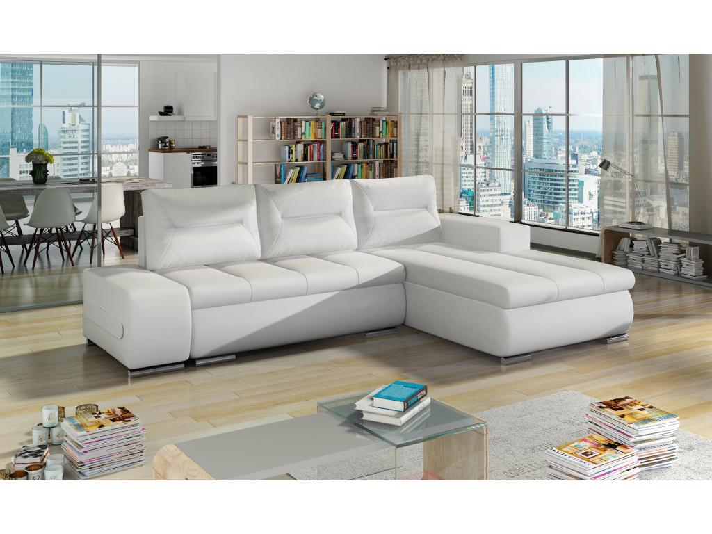 Canapé Cosymeub R/Tissu-Blanc IIYM30153