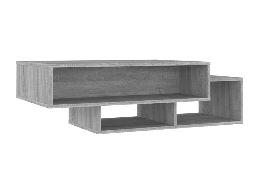Table basse Cosymeub gris 105x55x32 cm Bois d'ingénierie OZQZ52002