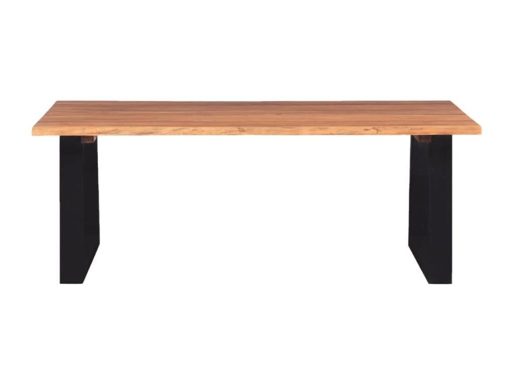 Table basse Bois d'Cosymeub massif 110x60x40 cm EIBJ71564