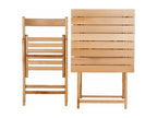 Chaise pliante en bois Lot de 2 HTSS08809