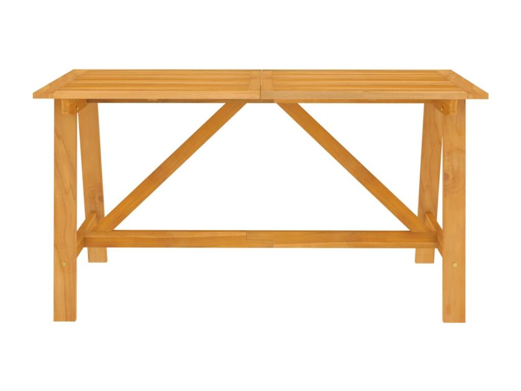 Ensemble de salle à manger de jardin 5 pcs Bois d'Cosymeub solide 3 MIMC76910