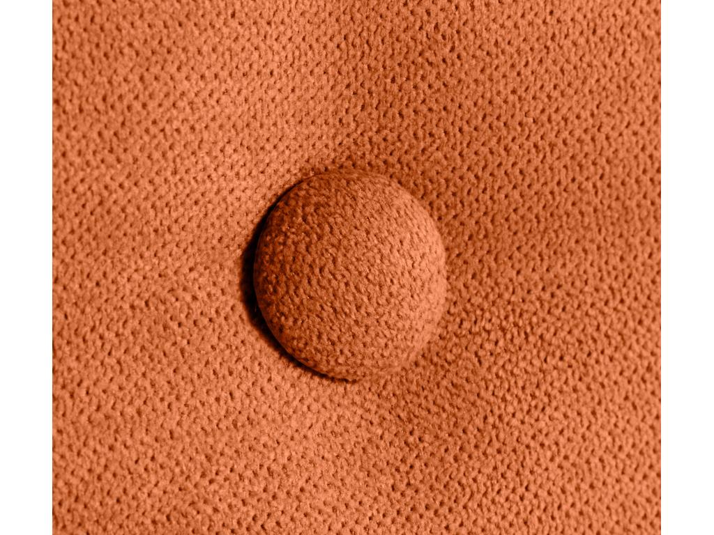 Cosymeub Tête de lit en tissu Aqualine lisse avec Boutons 110x105cm avec pieds Lits 105 - Cosymeub DYIY81067