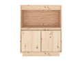 Buffet 60x34x75 cm Bois massif de pin IZHO18509