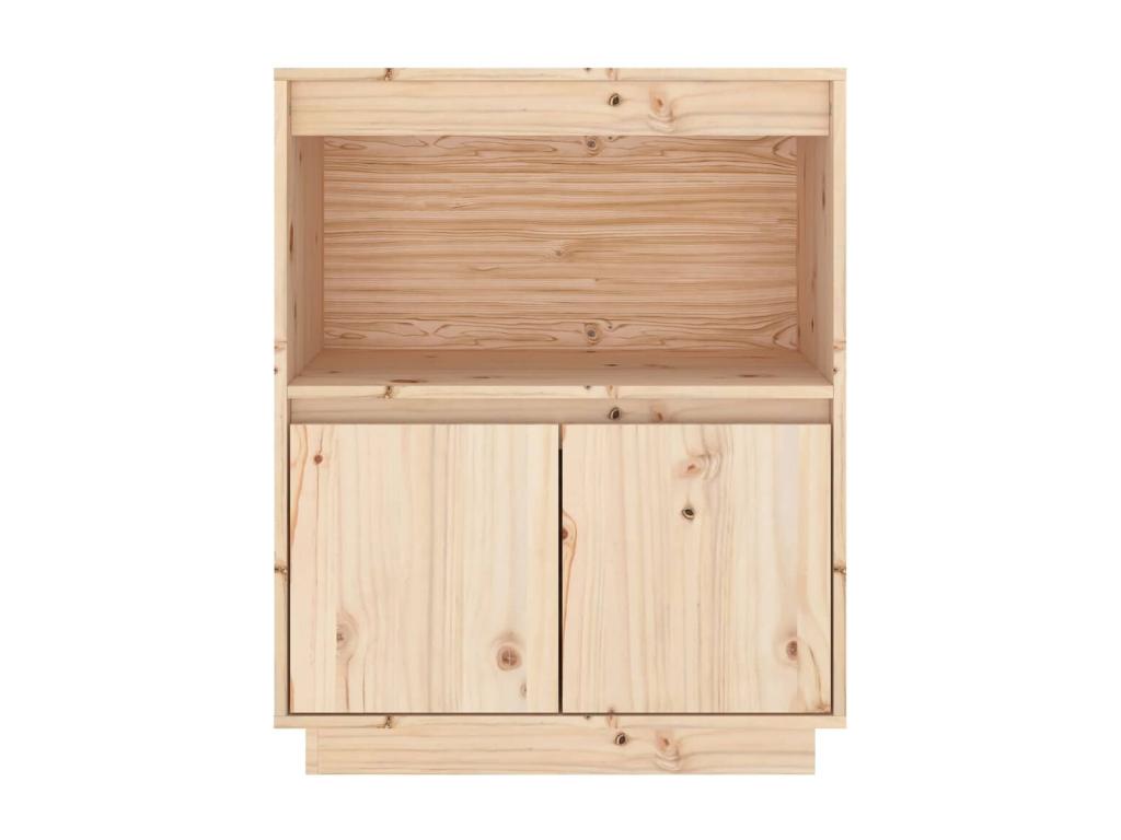 Buffet 60x34x75 cm Bois massif de pin IZHO18509
