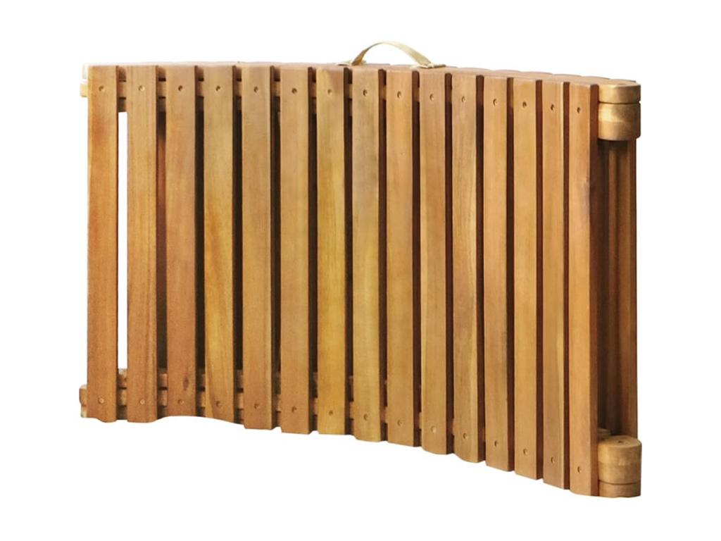 Transat chaise longue bain bois marron 184x55x64 cm 02 0012403 XTIH62350