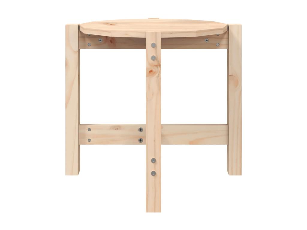 Table basse 52,5x45 cm Bois massif de pin YCSM34584