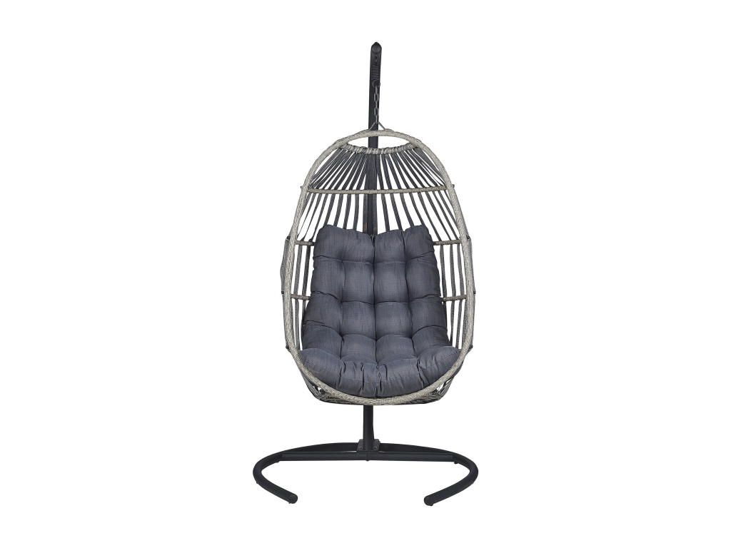 Fauteuil suspendu avec support Cosymeub Gris foncé MSFM72341