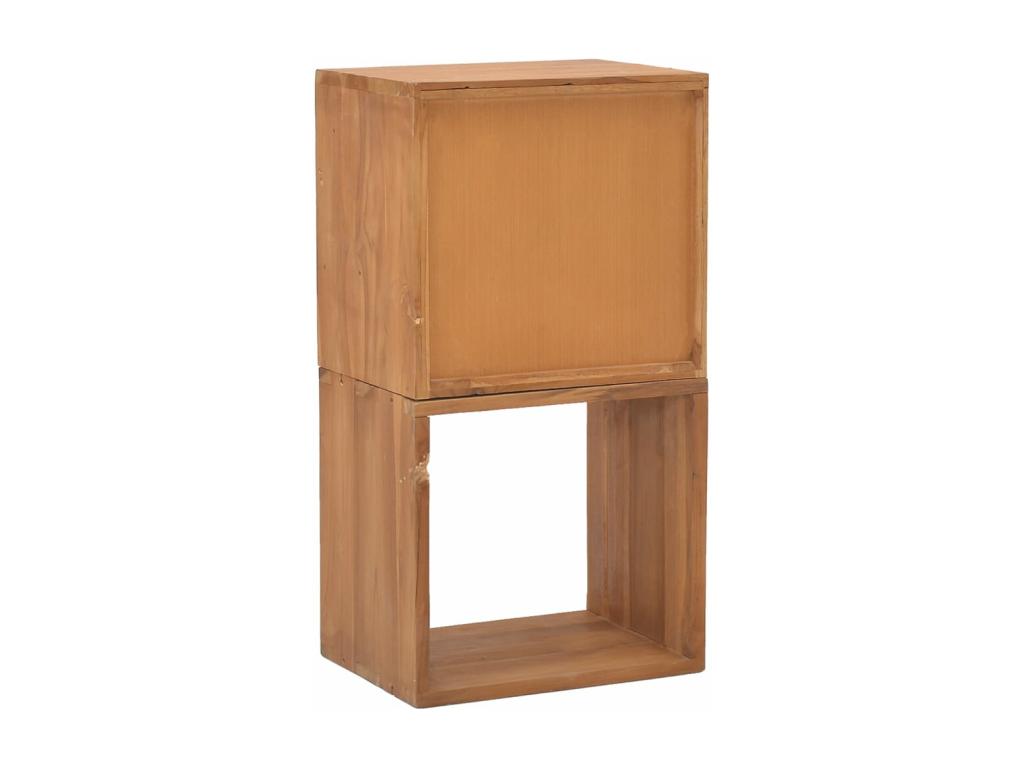 Armoire de rangement 40x30x76 cm Bois de teck massif ZKWM14787