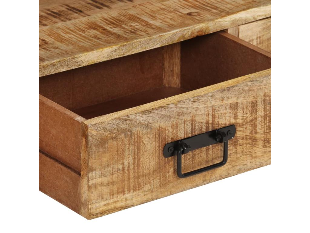 Meuble TV 120x30x45 cm Bois massif de manguier VXWB77286