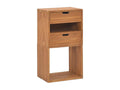 Armoire de rangement 40x30x76 cm Bois de teck massif ZKWM14787