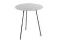 Table d'appoint Table de salon ronde en métal coloris gris - Diamètre 40 x hauteur 45 cm BANT64807