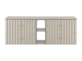 Meuble sous-vasque 140cm 2 niches plan de toilette Cosymeub Cachemire DNOT08777