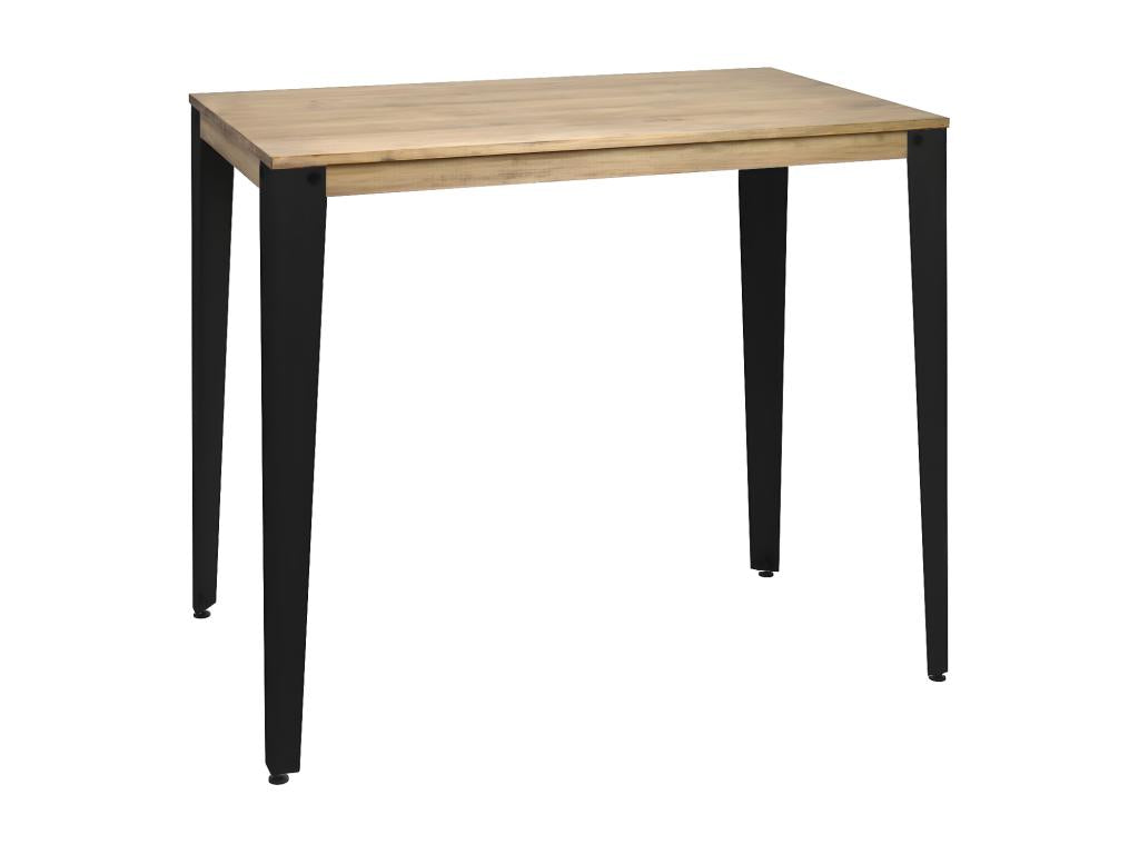 Table Mange debout Artigeo 40x120x110cm Noir-Vieilli- Meuble Artigeo HOPI98940