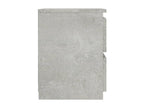 Tables de chevet 2 pcs Gris béton 30x30x40 cm Bois d'ingénierie FYXE54476