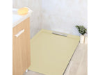 Receveur de douche 90x180cm extra plat Cosymeub en résine surface ardoisée beige SUWY99364