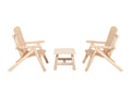 Ensemble de salon de jardin 3 pcs bois massif d'épicéa YNDW32529